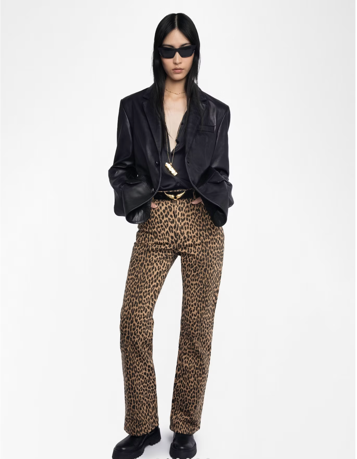 ZADIG AND VOLTAIRE | EVY DENIM ECO LEO | DAIM