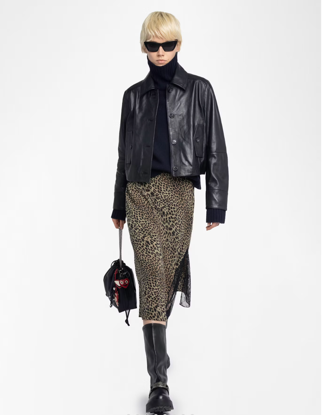 ZADIG AND VOLTAIRE | JAYLA SOFT LEO | LEAVES
