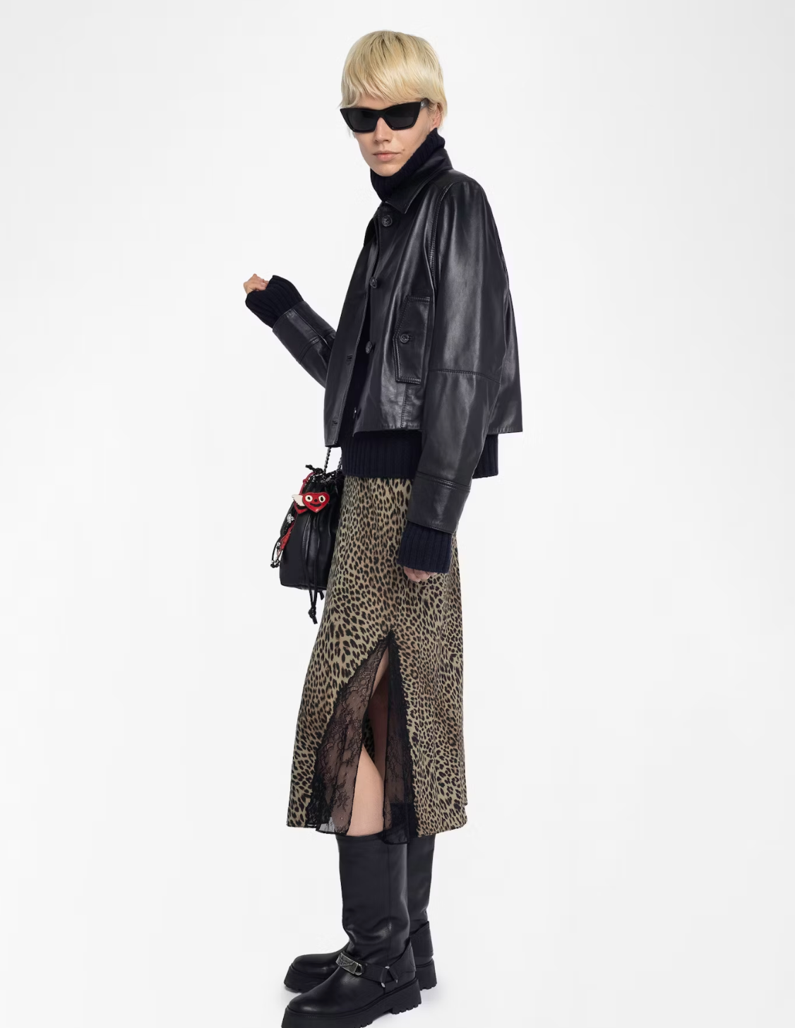 ZADIG AND VOLTAIRE | JAYLA SOFT LEO | LEAVES
