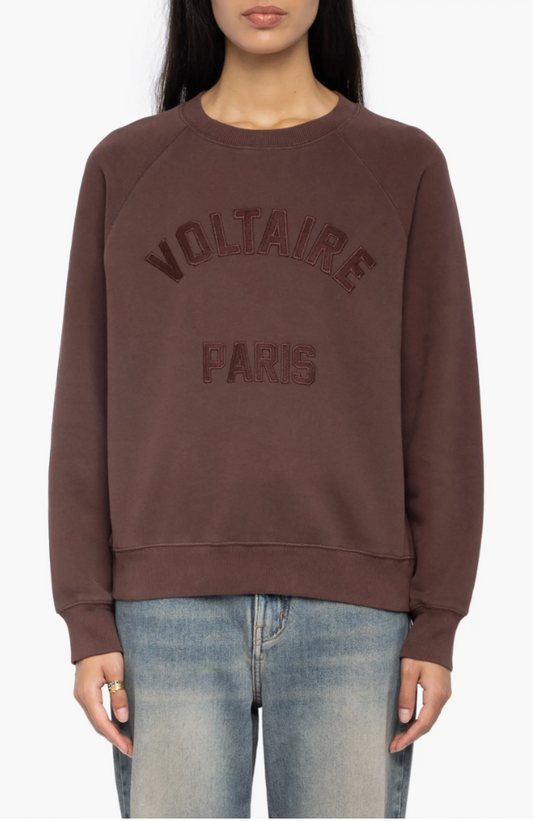 ZADIG AND VOLTAIRE | UPPER MO VOLTAIRE PARIS | BURGUNDY