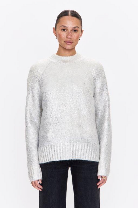 PISTOLA | ILANA SWEATER | SILVER FROST