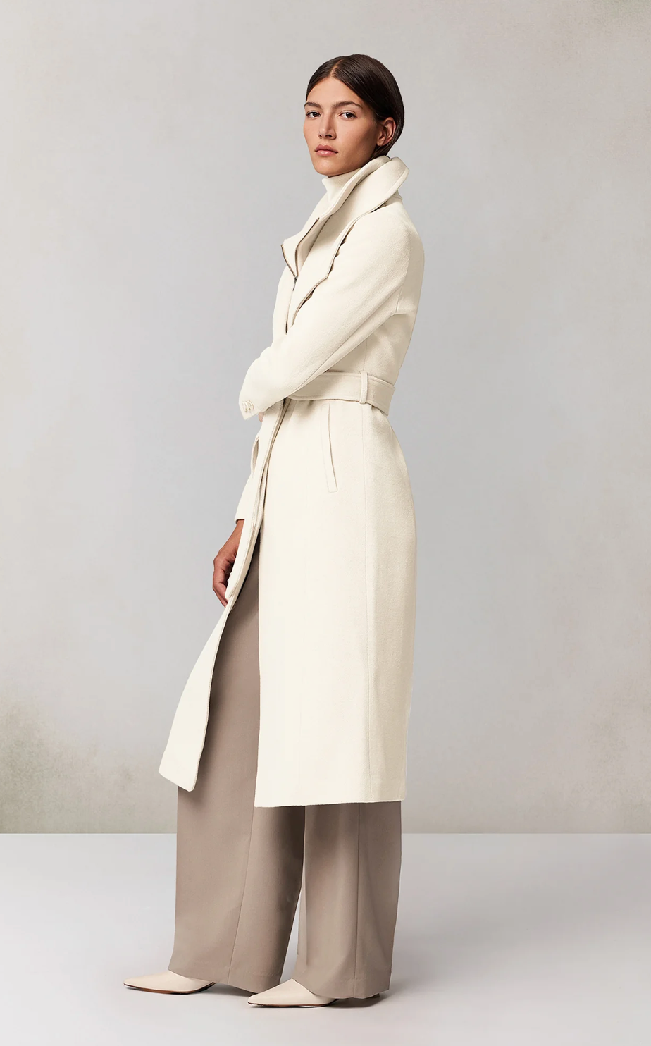 SOIA & KYO | ILANA-U COAT | POWDER