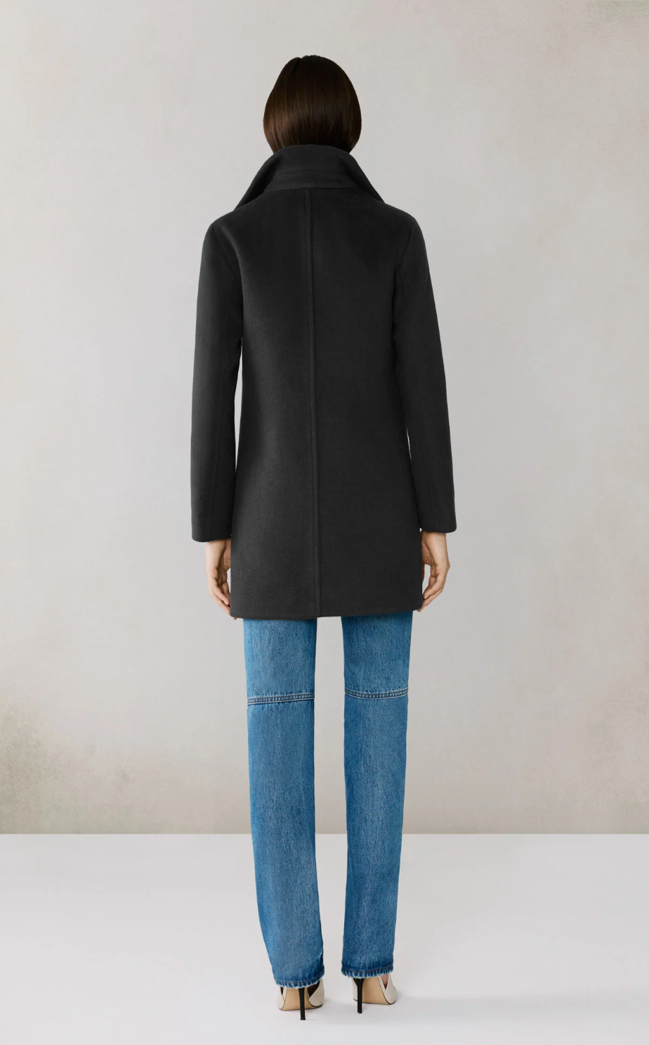 SOIA & KYO | ABBI COAT | BLACK-GREY