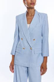 GENERATION LOVE | MAREN SUITING BLAZER | CHAMBRAY
