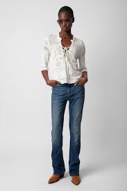 ZADIG & VOLTAIRE | TAHO CO DETELLE | ECRU
