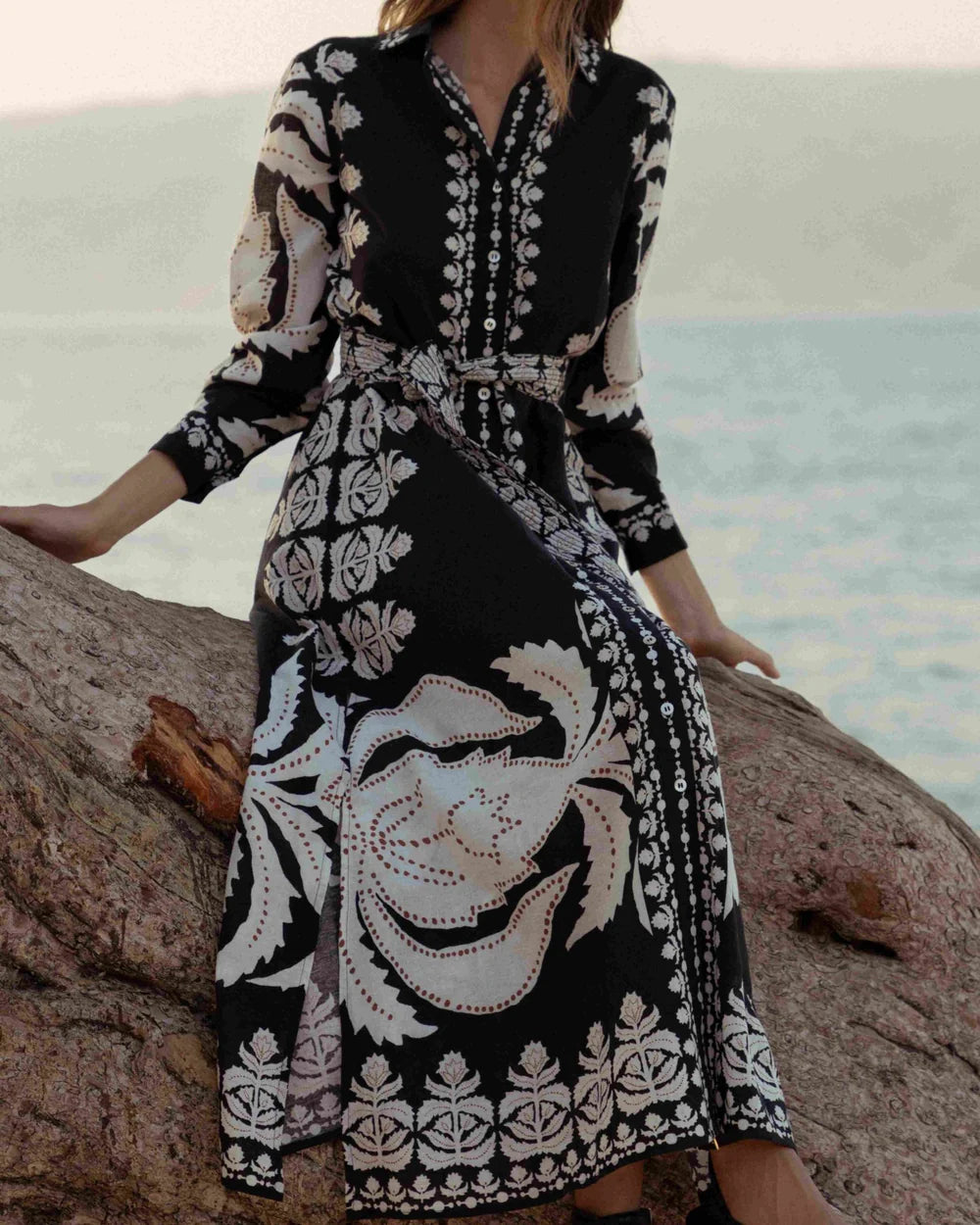 OMIKA | EMMA SHIRT DRESS | NIKITA OYSTER