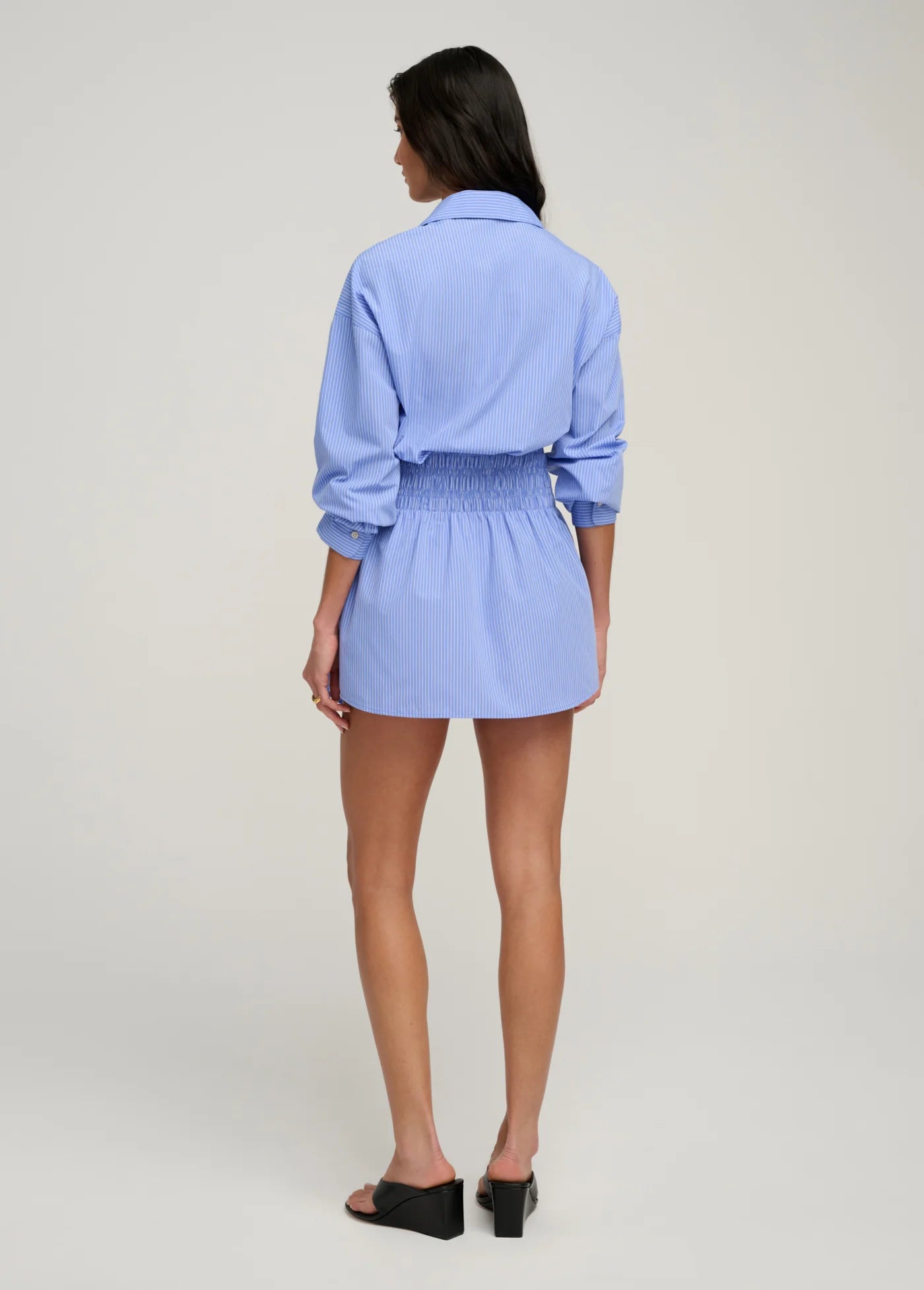 FAVORITE DAUGHTER | WAIST NOT DRESS | BLUE WHITE STRIPE
