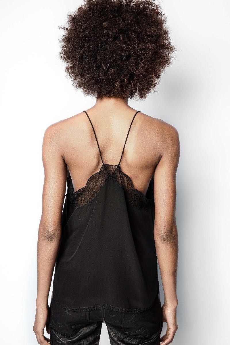 Zadig & Voltaire | Christy Silk Camisole | Noir