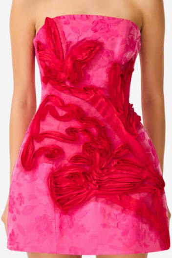 ELLIATT | FLORENTIA STRAPLESS MINI | PINK RED