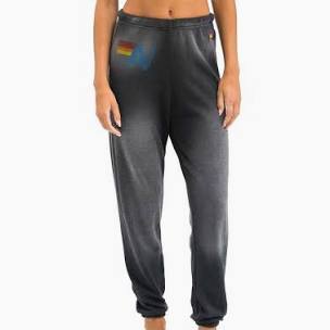AVIATOR NATION | VINTAGE LOGO SWEATPANT | CHARCOAL