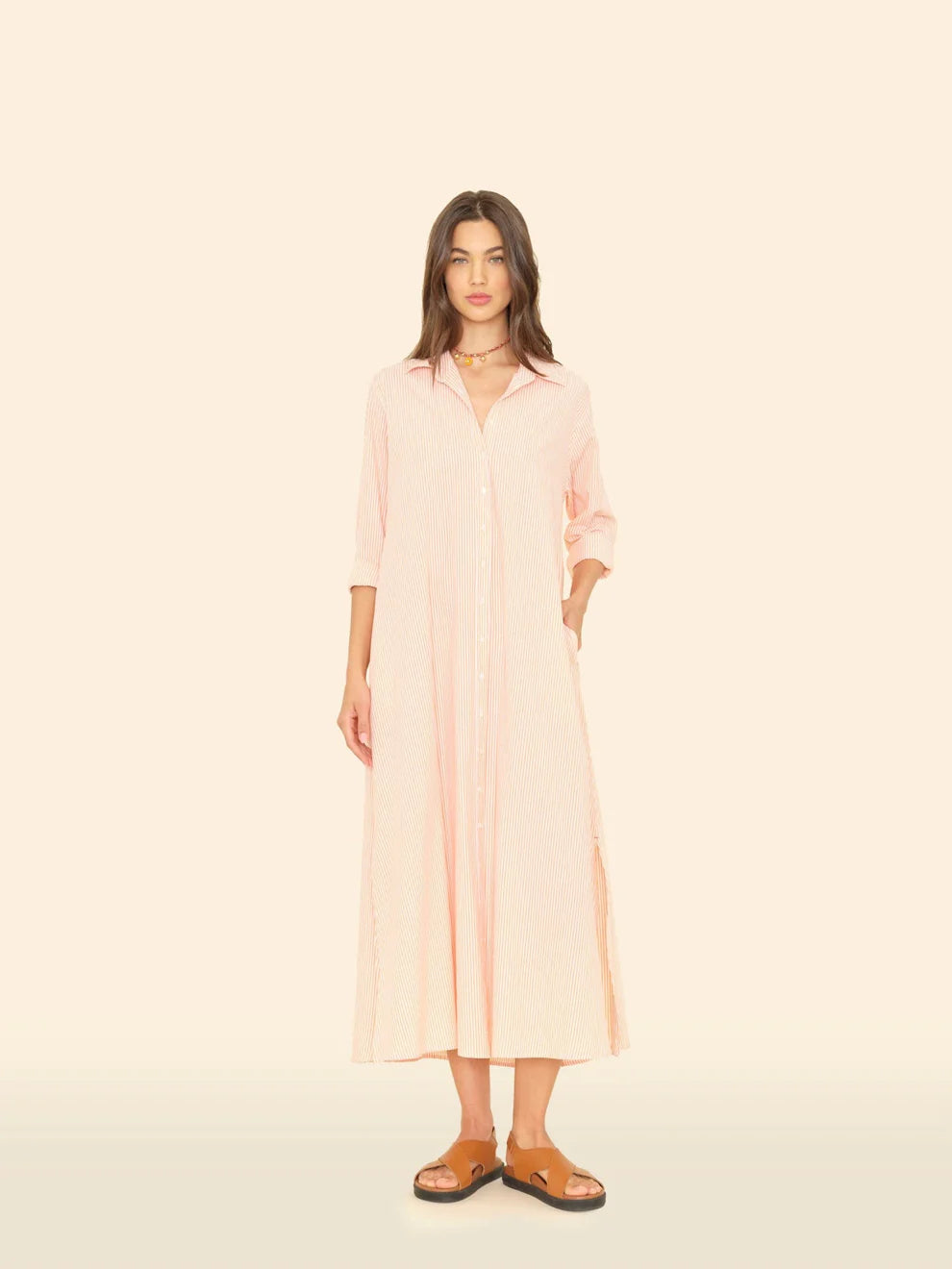 XIRENA | BODEN DRESS | TANGERINE