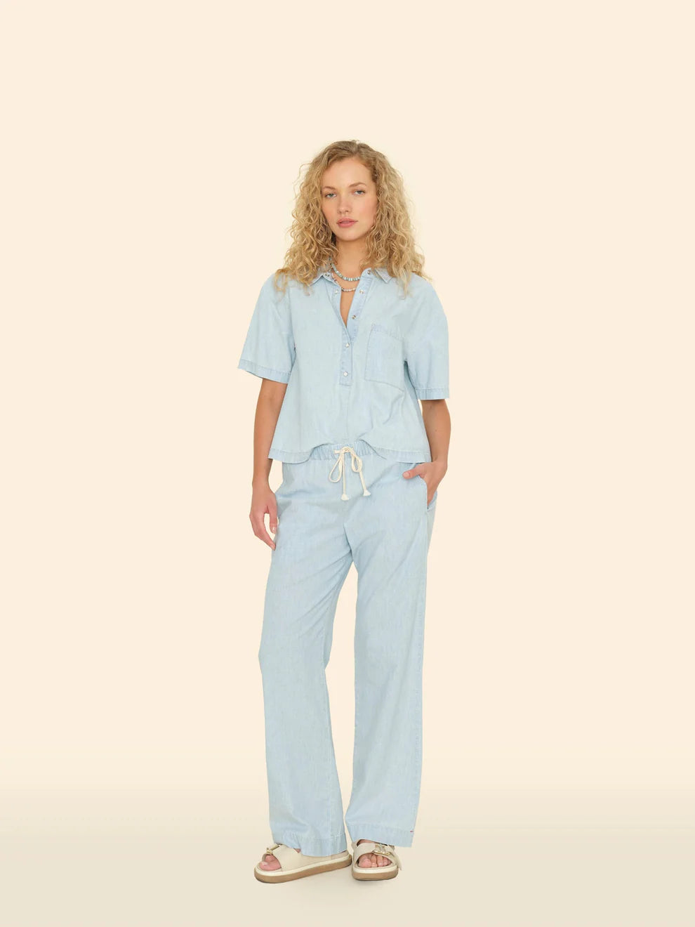 XIRENA | DASH PANT | AIR BLUE