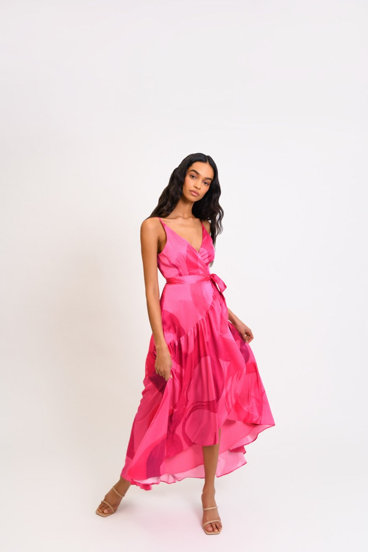 Hutch | Elma Dress | Pink