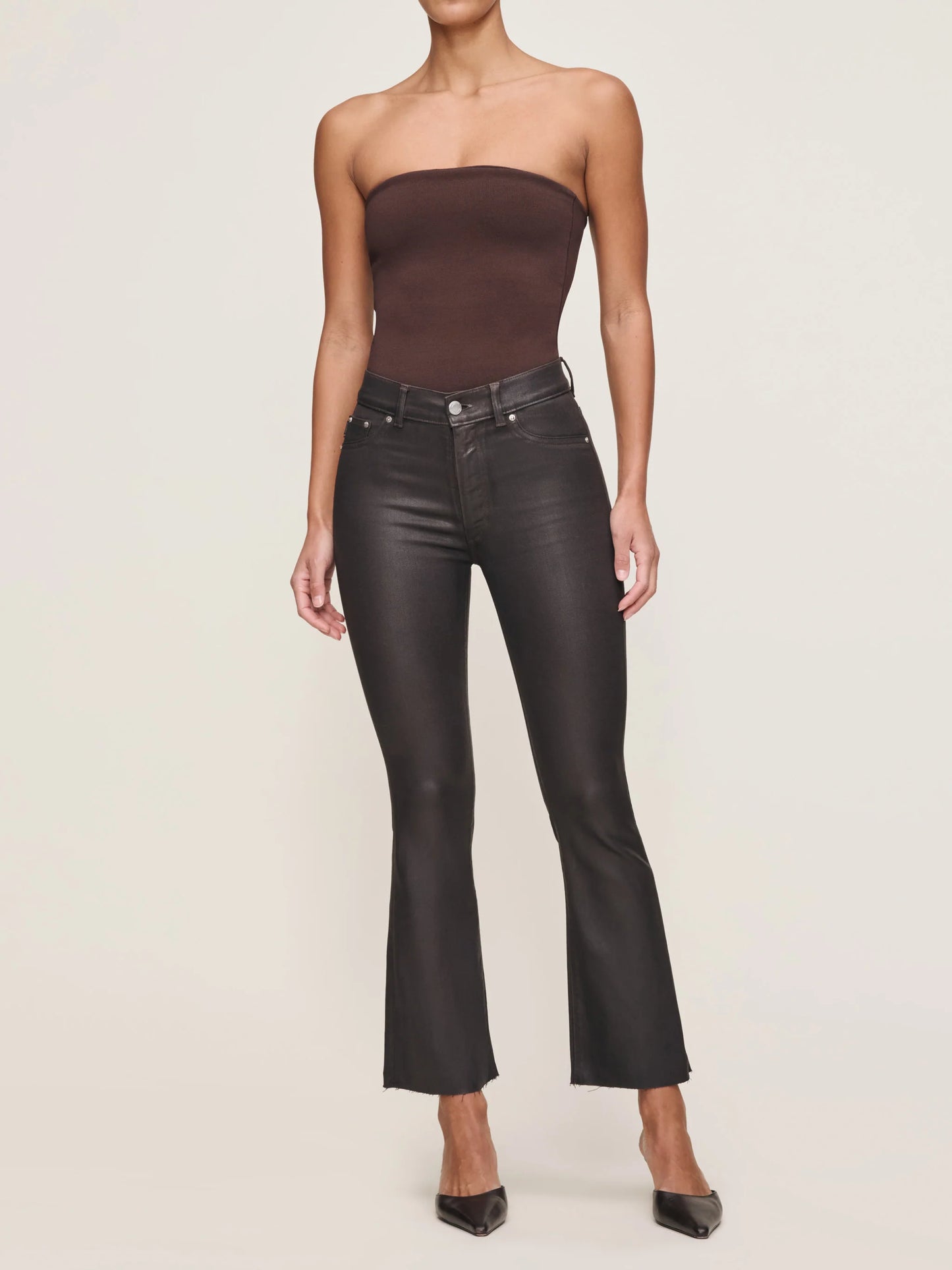 DL1961 | BRIDGET BOOT CROP | CHOCOLATE COATED