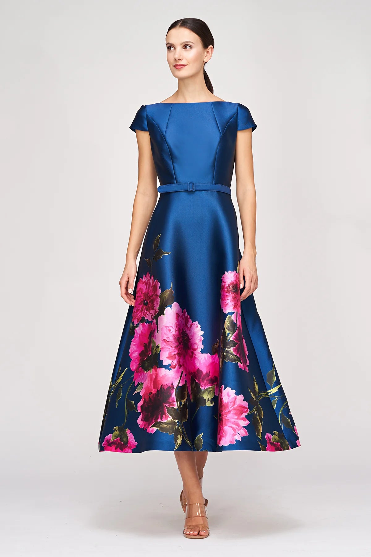 KAY UNGER | INA TEA DRESS | DARK INK