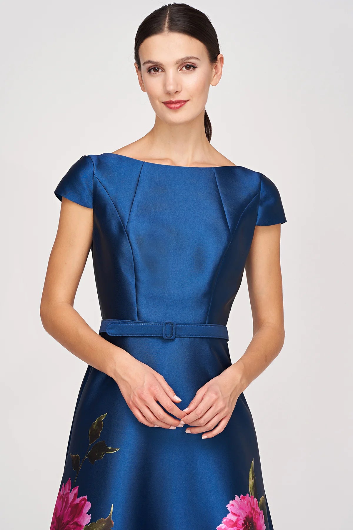 KAY UNGER | INA TEA DRESS | DARK INK