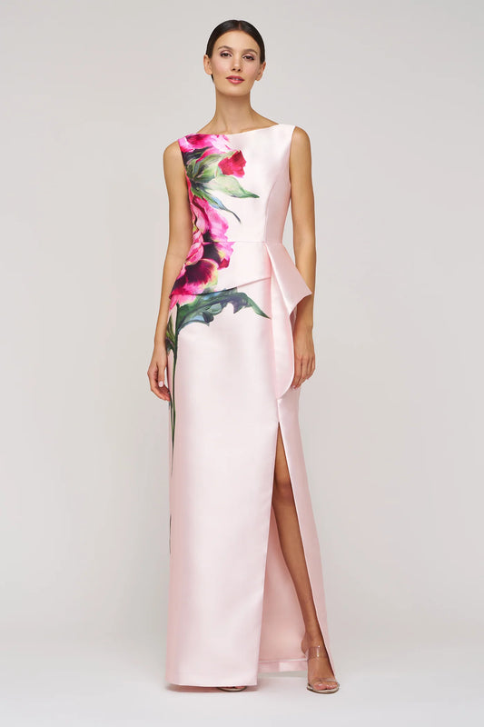 KAY UNGER | LUCIANA COLUMN GOWN | EDEN ROSE