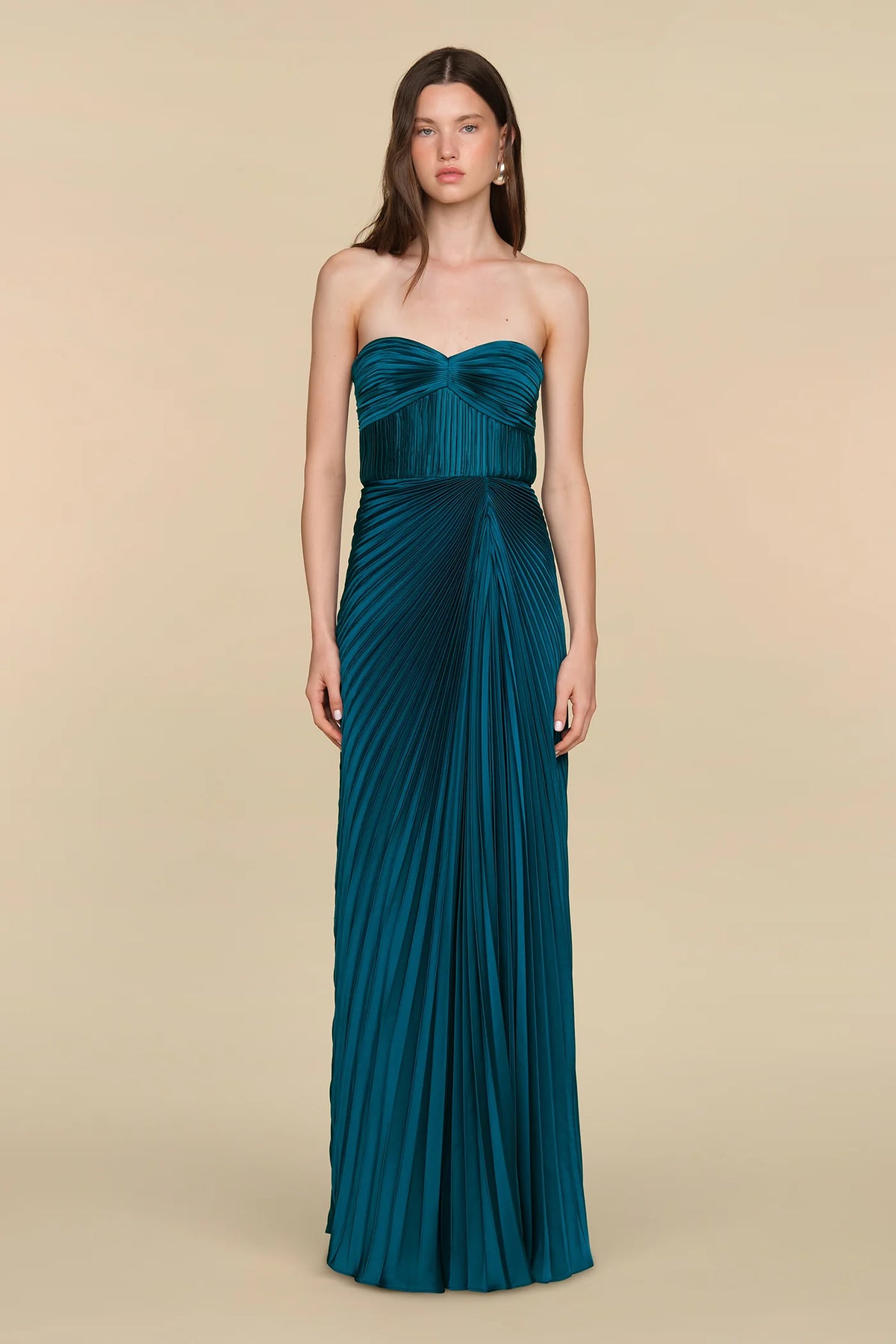 AMUR | JOYCEANN SWEATHEERT GOWN | INDIGO