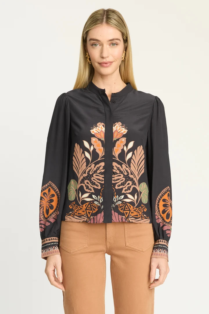 CABALLERO | RILEY TOP | CHEETAH BLACK