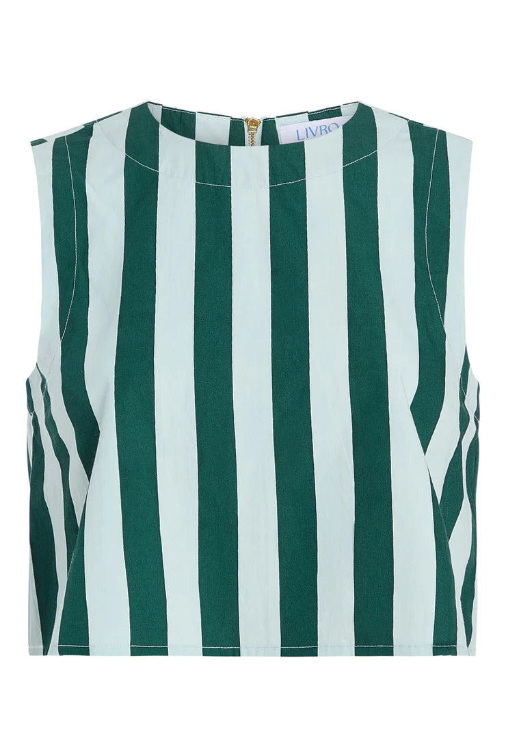 LIVRO | CROP TOP & SHORTS SET | DUBLIN STRIPES