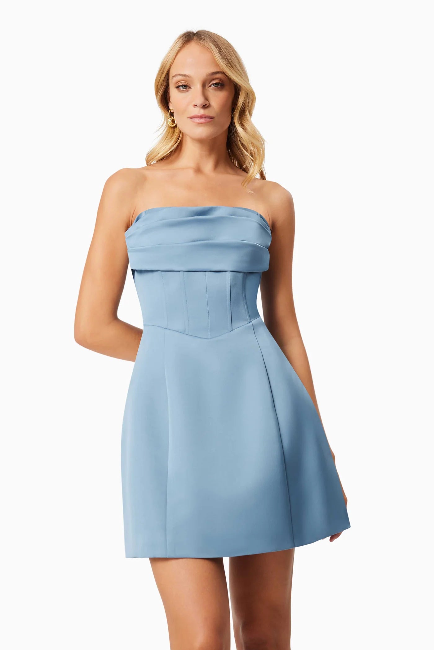 Elliatt/ Coralie Cocktail Dress/ Steel Blue