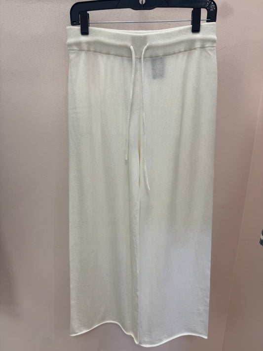 ARCHER | ASHER WIDE LEG CROP PANT | WHITE