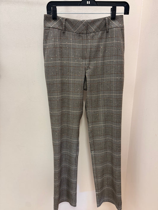THEO | EUDORA CROPPED BOOTCUT SEQUINED POW PANT | KOFFEE BEAN