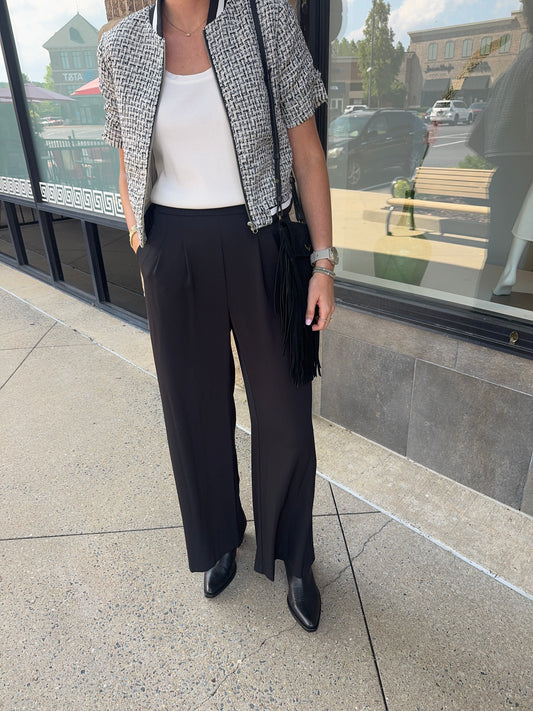 ILTM | WIDE LEG PANT | BLACK