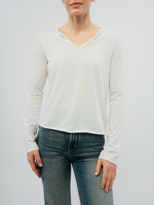ZADIG & VOLTAIRE | TUNI ML CL WINGS TOP | WHITE