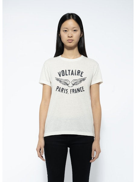 Zadig and Voltaire/ Walk Voltaire Wings T-shirt/ Judo Wings