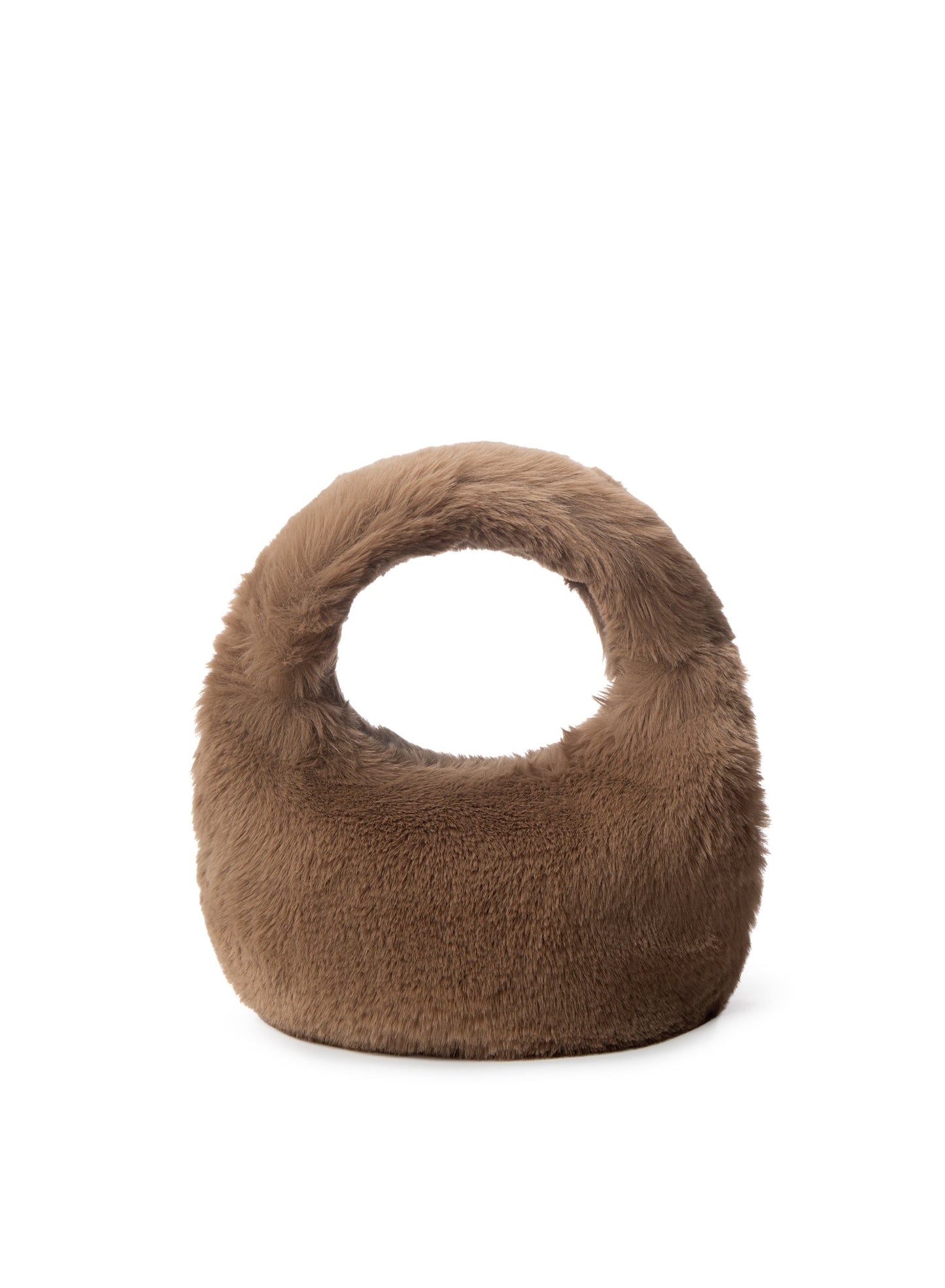 La Marque | Alix Mini Faux Fur Hobo Bag