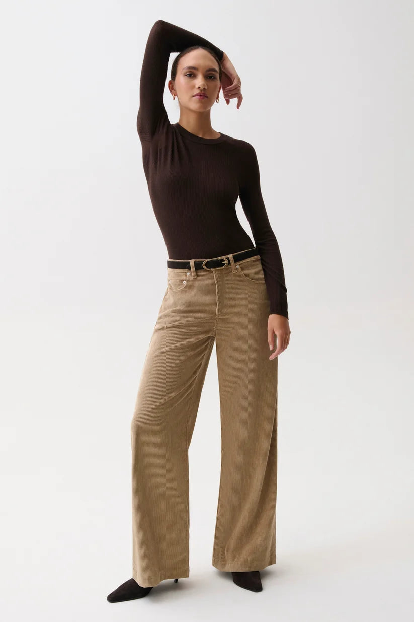 PISTOLA | JADYN LOW SLUNG PALAZZO | CAMEL