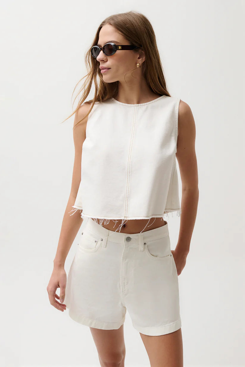 PISTOLA | RUE CROP | OFF WHITE
