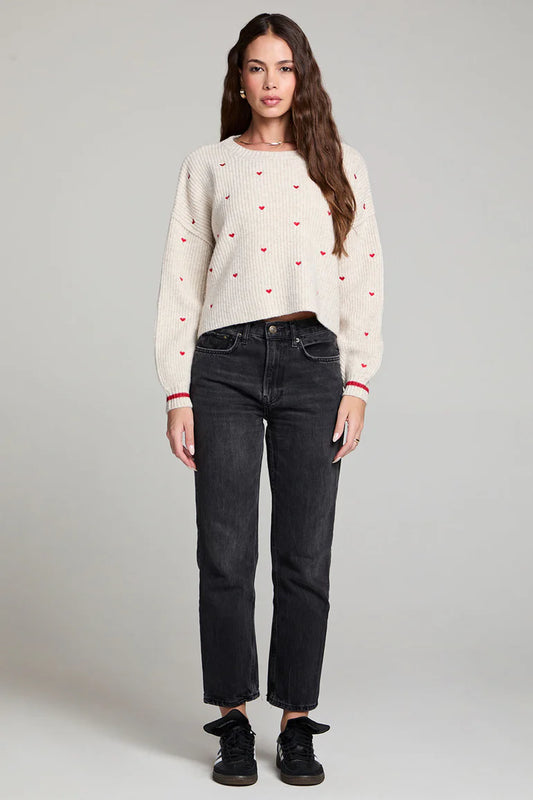 SALTWATER LUXE/ Long Sleeve Sweater / Oatmeal