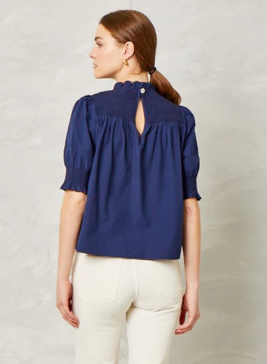 Cartolina Nantucket/ The Cassidy Top/ Navy