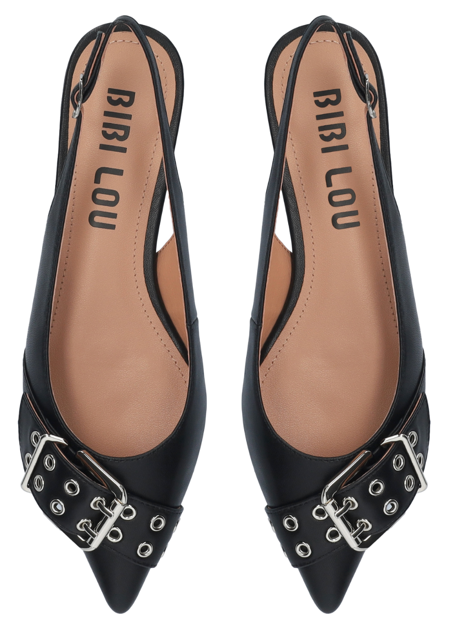 BIBI LOU | SAMIRA FLAT | BLACK