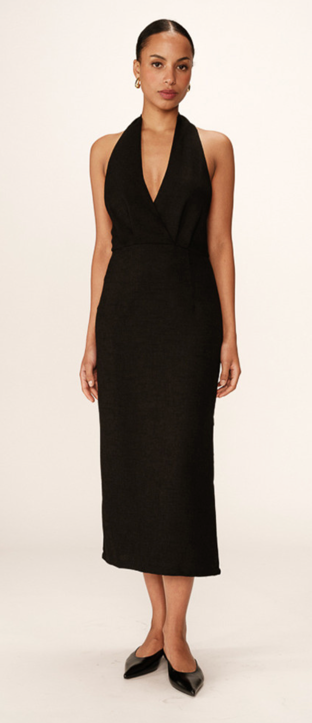 GRACE & MILA | PERLA DRESS | NOIR