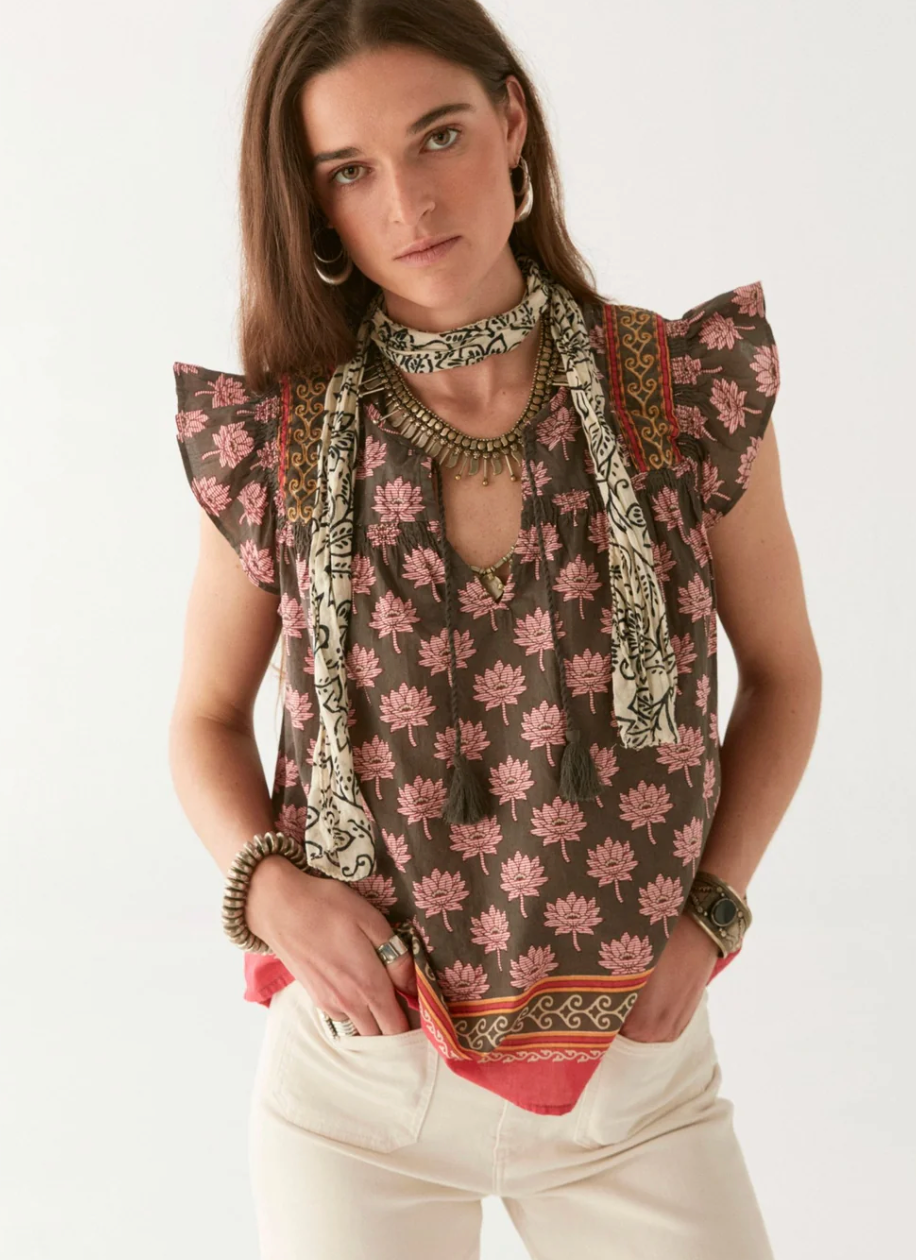 MAISON HOTEL | CHARLIZE BLOUSE | LOTUS MONDRIAN