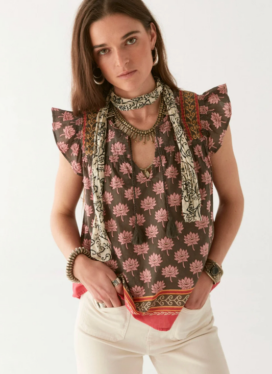 MAISON HOTEL | CHARLIZE BLOUSE | LOTUS MONDRIAN