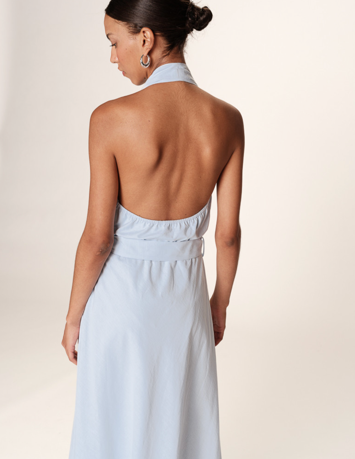 GRACE & MILA | ROSAMOUR LONG DRESS | BLEU