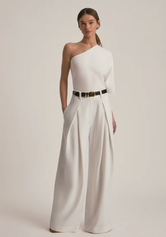 FAVORITE DAUGHTER | PLEATS PLEASE PANT | IVORY
