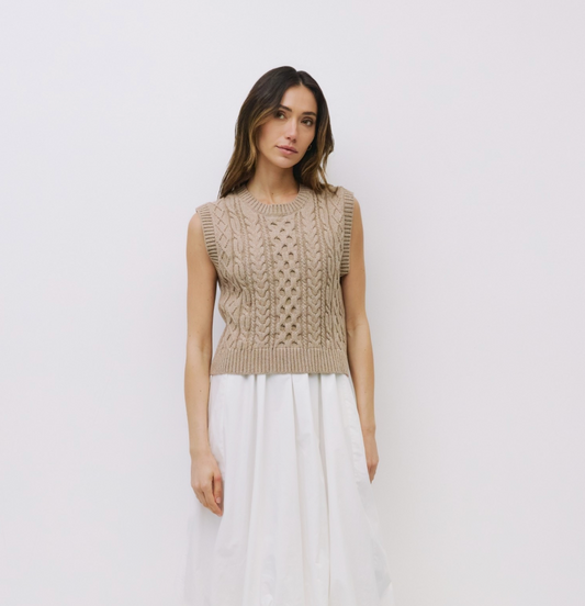MOD REF | THE JESSE VEST | BEIGE