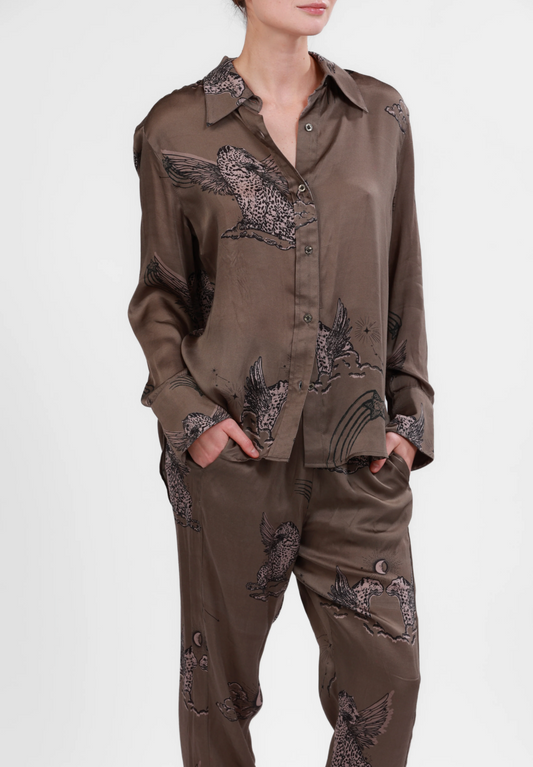 LASSURENAS | SHIRT ASTROLOGY | GREEN