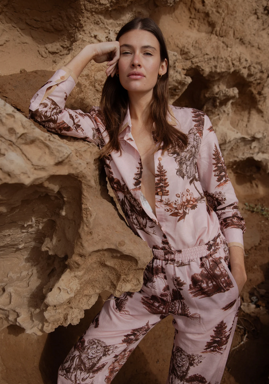 LASSURENAS | SHIRT LANDSCAPE | ROSE