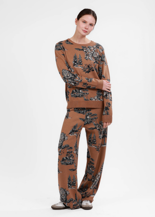 LASSURENAS | SWEATER LANDSCAPE | CAMEL