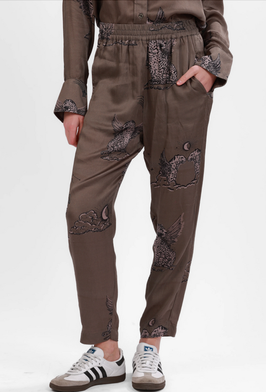 LASSURENAS | PANT ASTROLOGY | GREEN