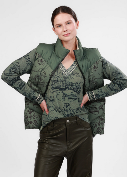 LASSURENAS | VEST ITALIAN COAST | GREEN