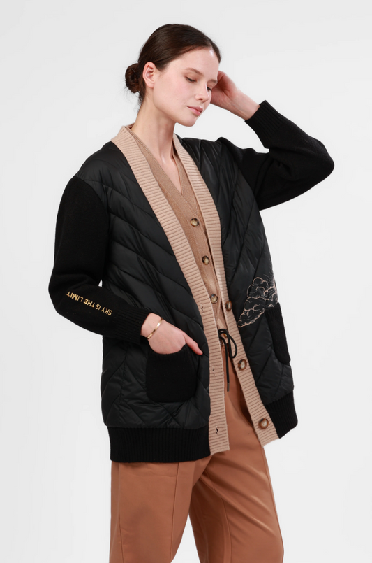 LASSURENAS | COAT ASTROLOGY | BLACK