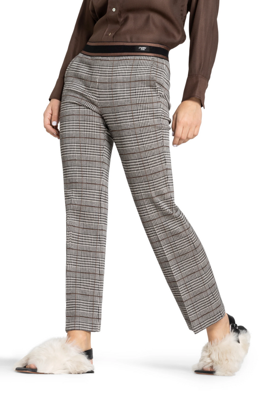 CAMBIO | FRANCOISE CROPPED | BLACK, CREAM, BROWN, CHECK