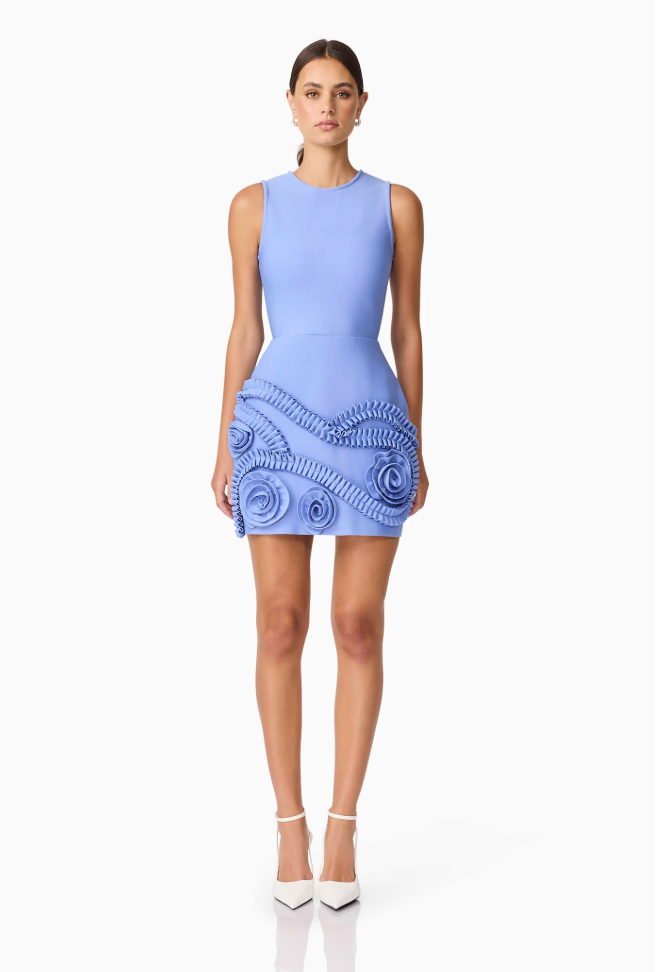 ELLIATT | SONYA MINI DRESS | PERIWINKLE